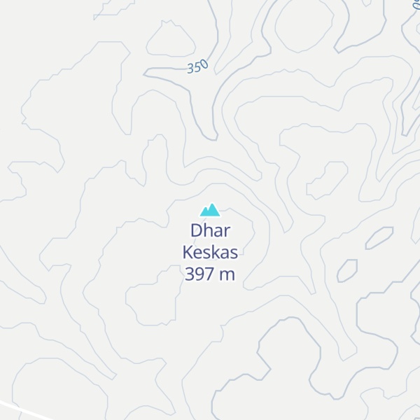 Map of Dhar Keskas