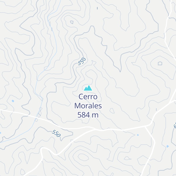 Map of Cerro Morales