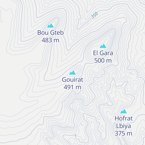 Map of Gouirat