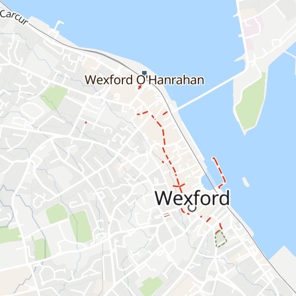 Map of Wexford Tourist Information Centre
