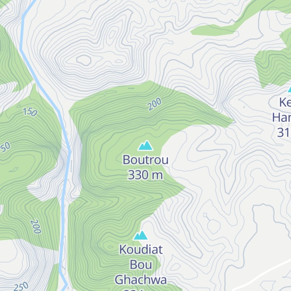 Map of Boutrou