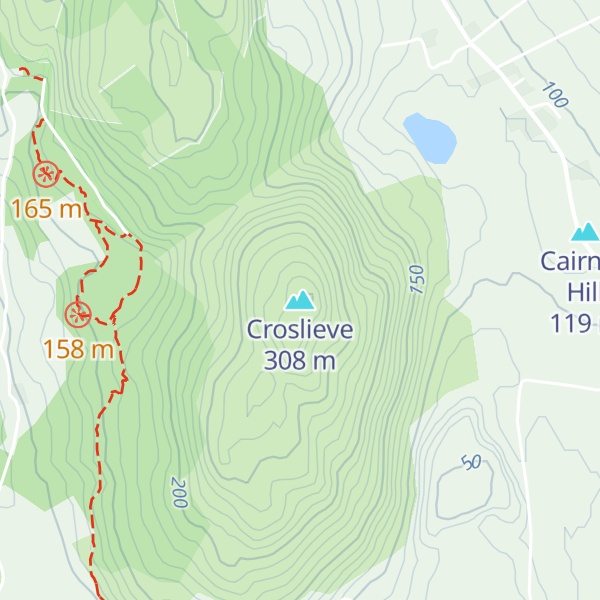Map of Croslieve