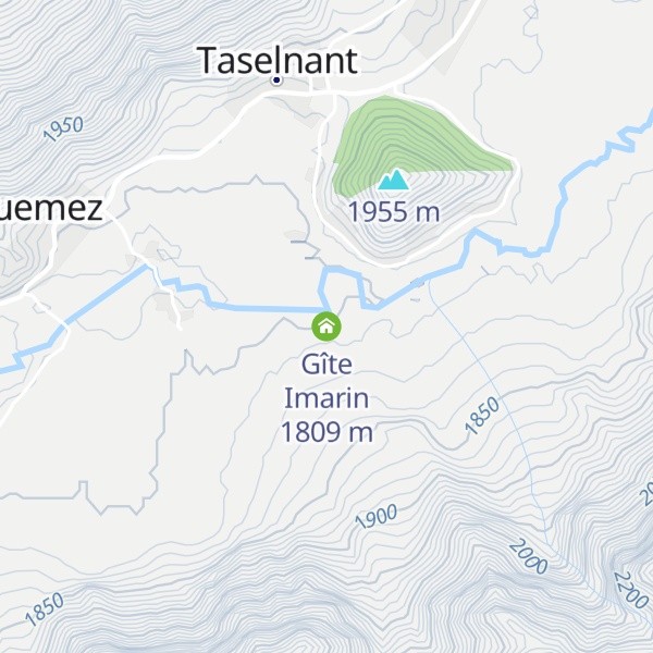Map of Gîte Imarin