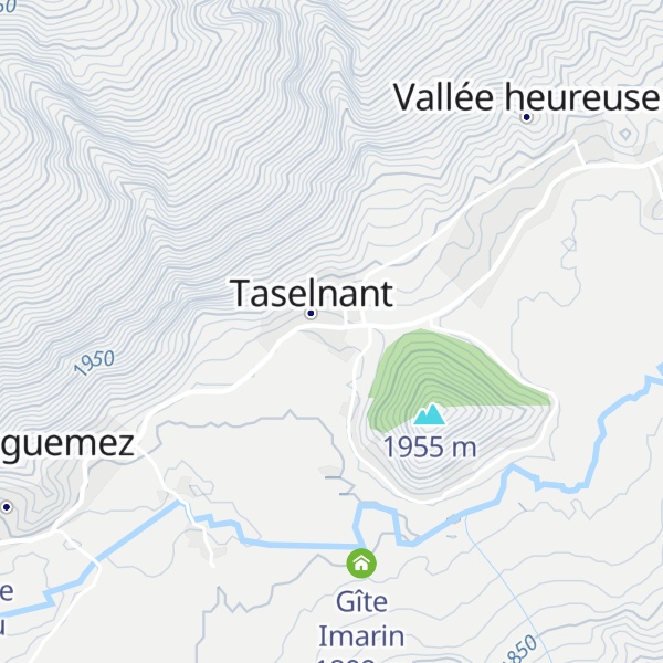 Map of Gîte d'étape GTAM