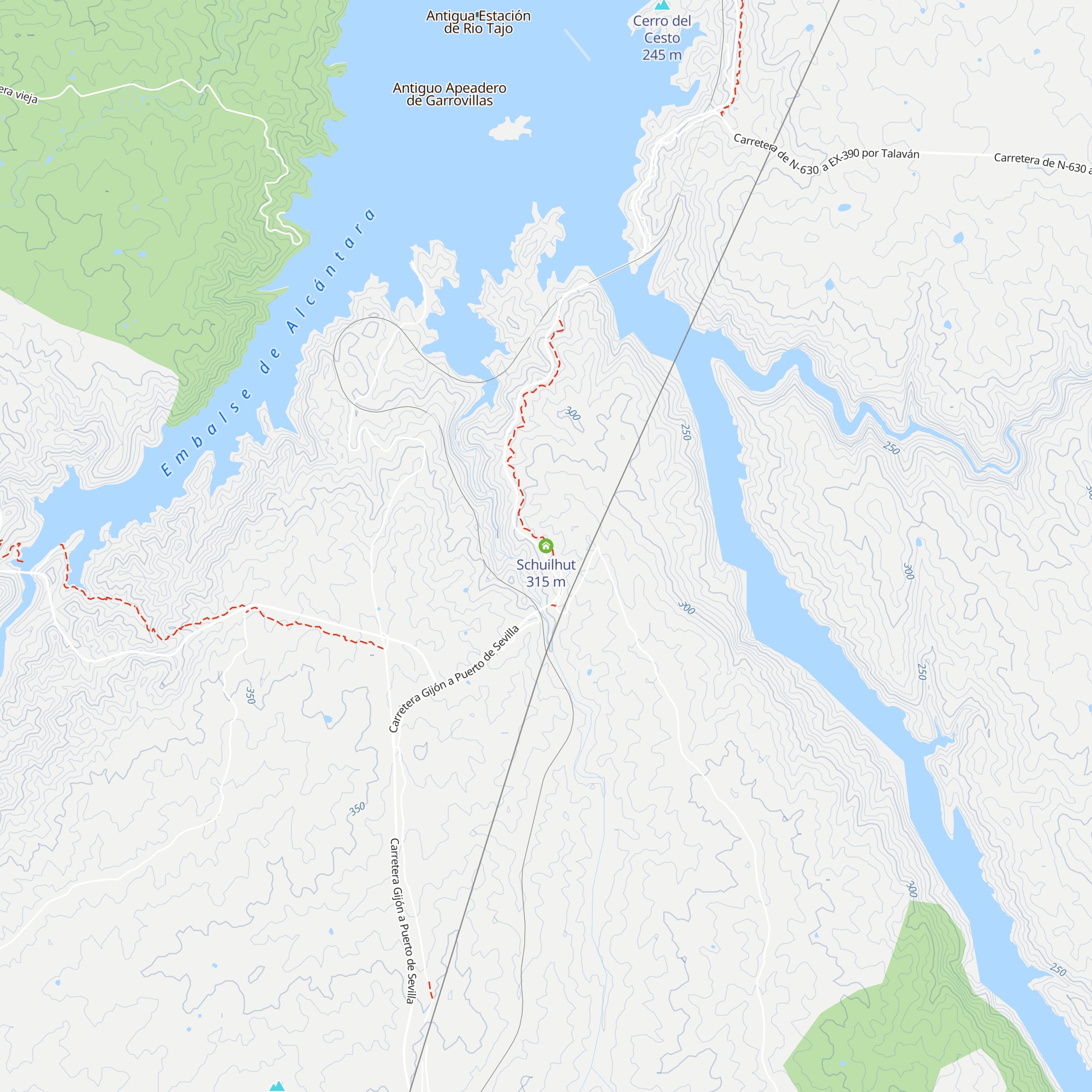 Schuilhut map