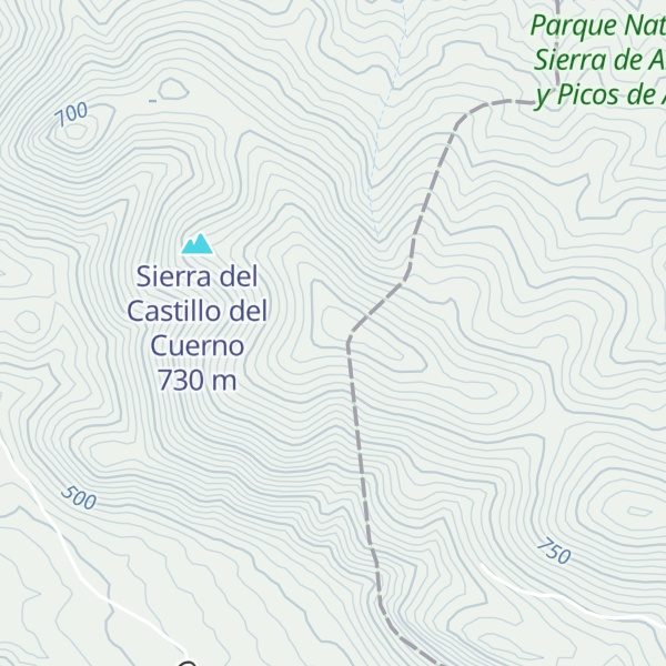 Map of Alto del Castillo