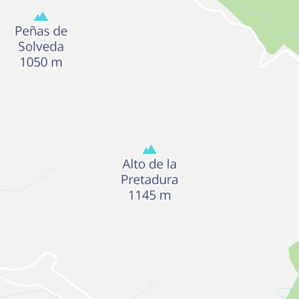 Map of Alto de la Pretadura