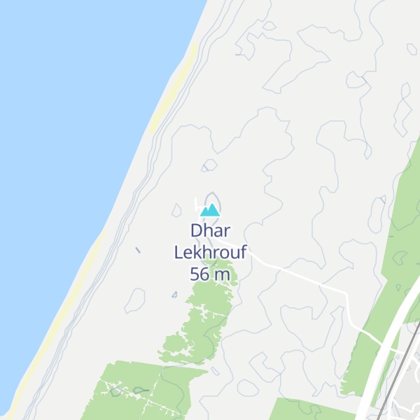 Map of Dhar Lekhrouf
