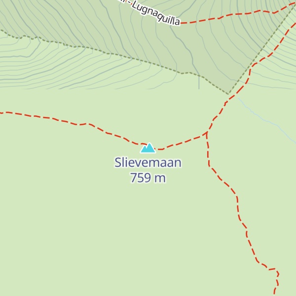 Map of Slievemaan