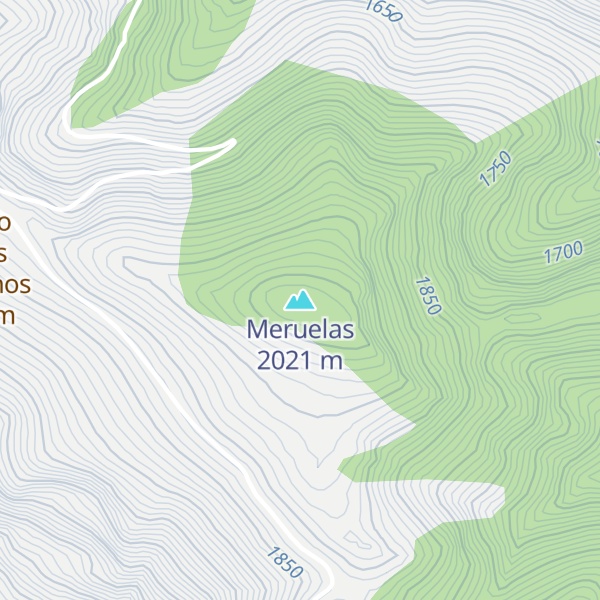 Map of Meruelas