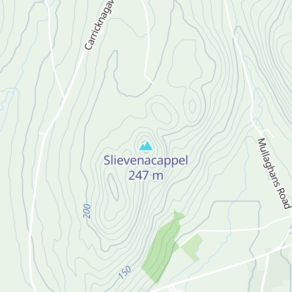 Map of Slievenacappel