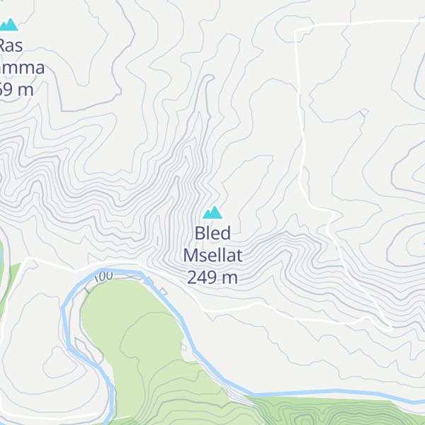 Map of Bled Msellat