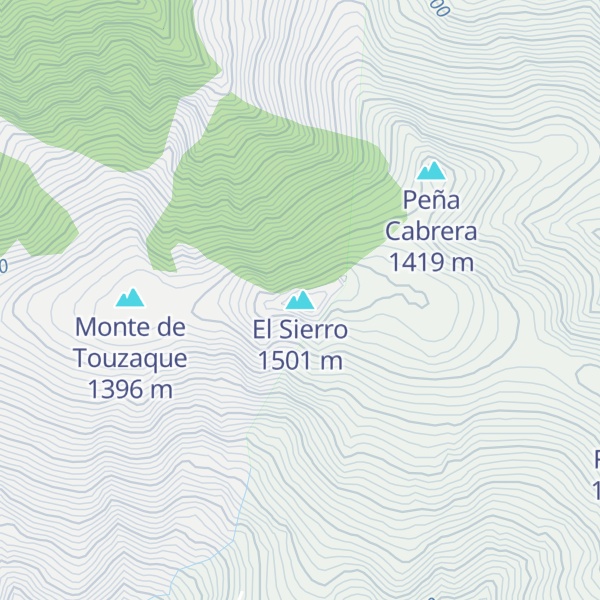 Map of El Sierro