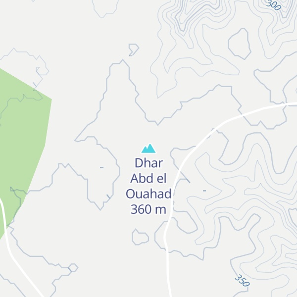 Map of Dhar Abd el Ouahad