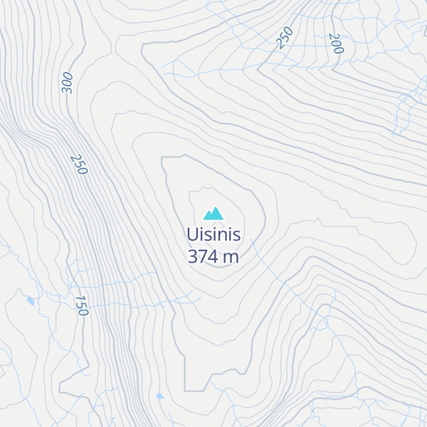 Map of Uisinis