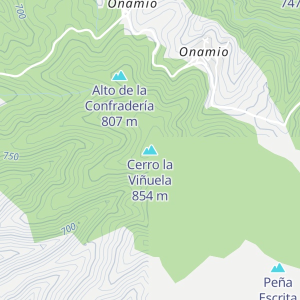 Map of Cerro la Viñuela
