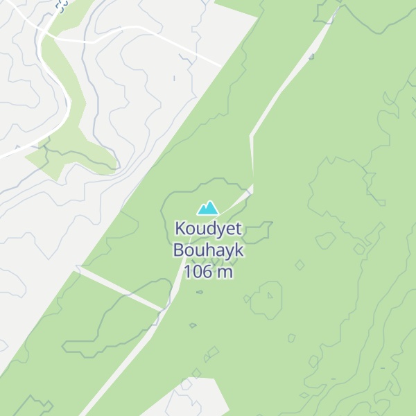 Map of Koudyet Bouhayk