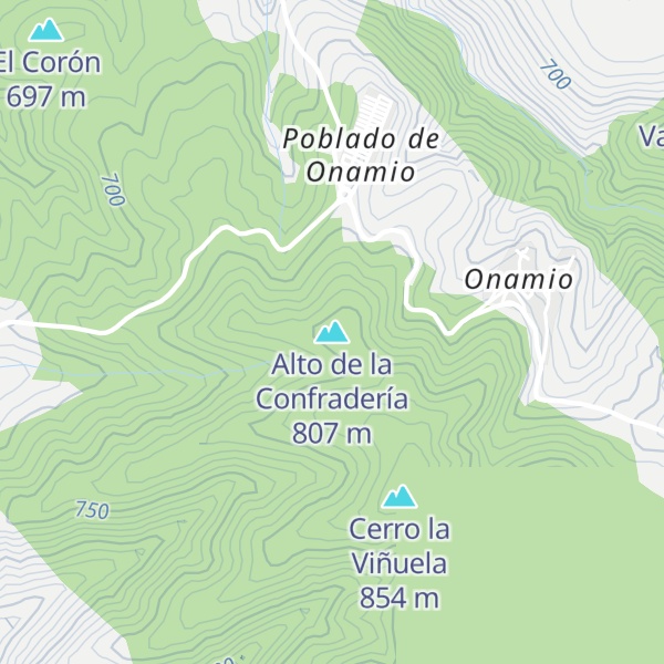 Map of Alto de la Confradería