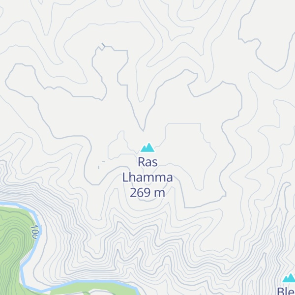 Map of Ras Lhamma