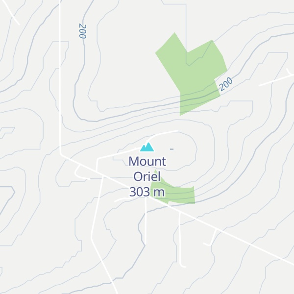 Map of Mount Oriel