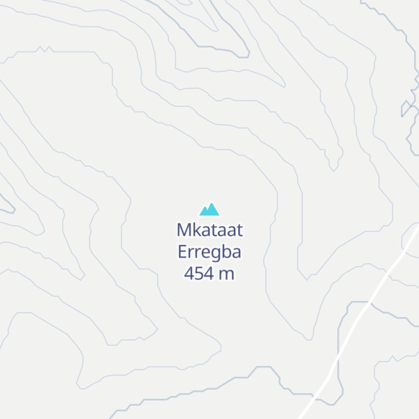 Map of Mkataat Erregba
