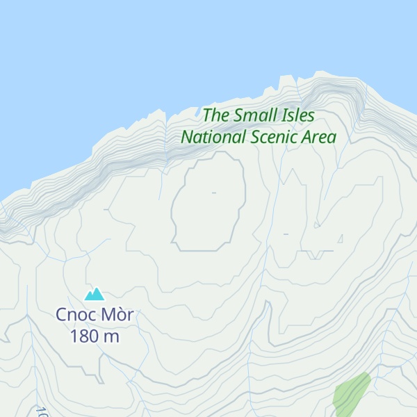 Map of Carn a' Ghaill