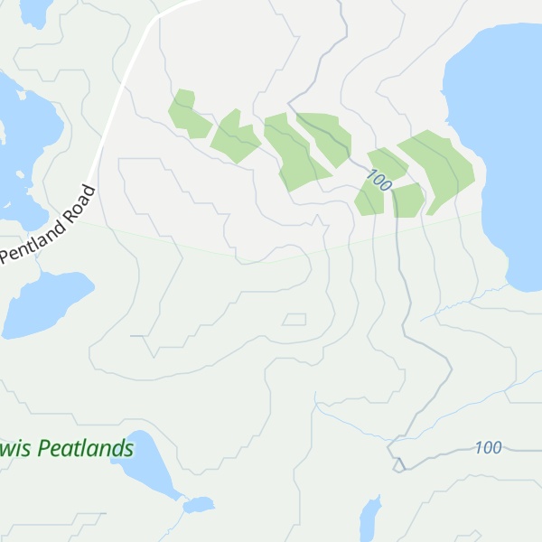 Map of Beinn a' Bhuna