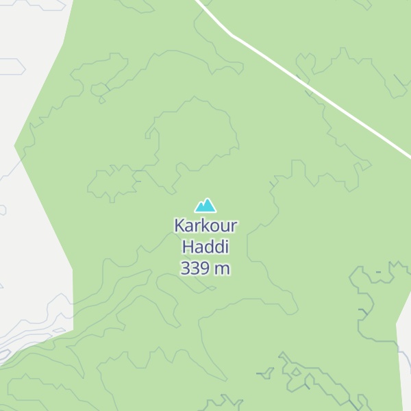 Map of Karkour Haddi