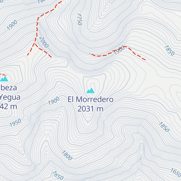 Map of El Morredero
