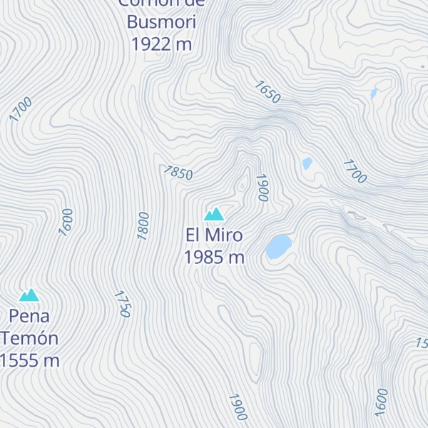 Map of El Miro