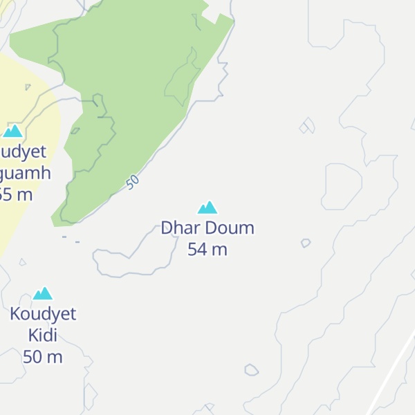 Map of Dhar Doum
