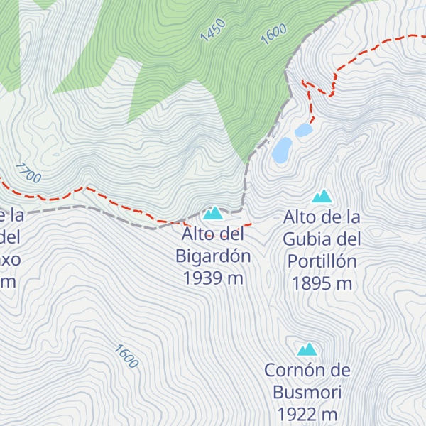Map of Alto del Bigardón