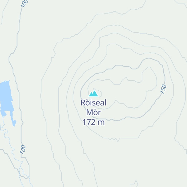Map of Ròiseal Mòr
