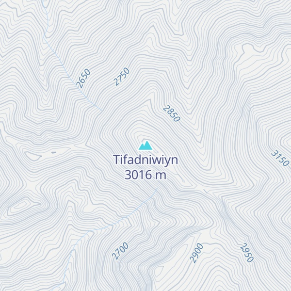 Map of Tifadniwiyn