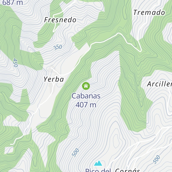 Map of Cabanas