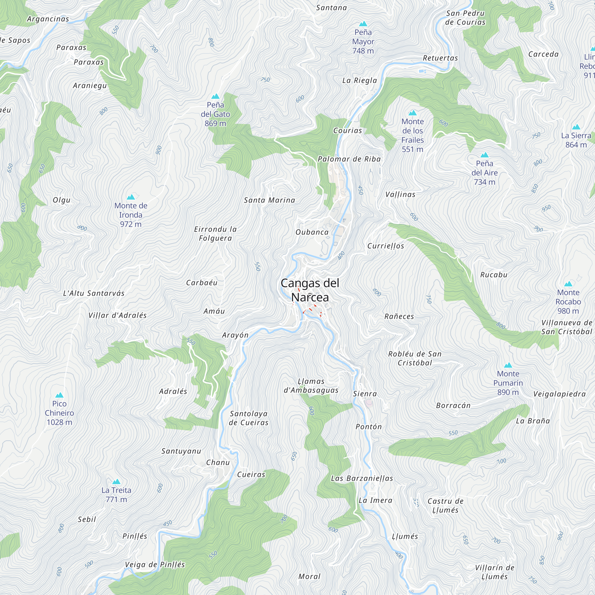 Oficina de Turismo map