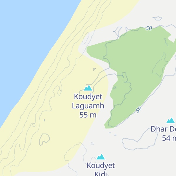 Map of Koudyet Laguamh