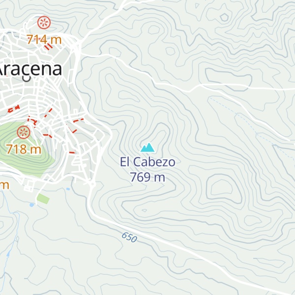 Map of El Cabezo