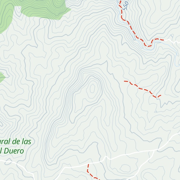Map of Cerro del Cueto