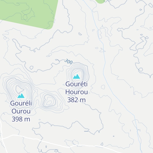 Map of Gouréti Hourou