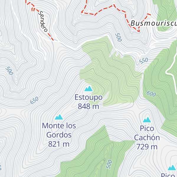 Map of Estoupo