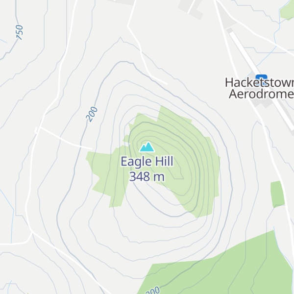 Map of Eagle Hill