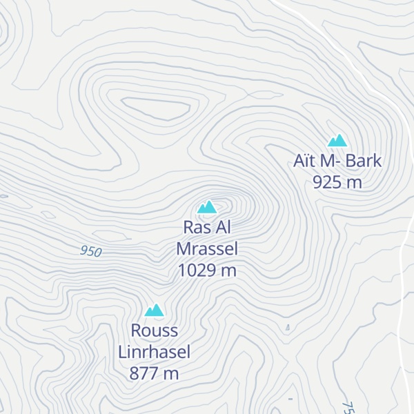 Map of Ras Al Mrassel