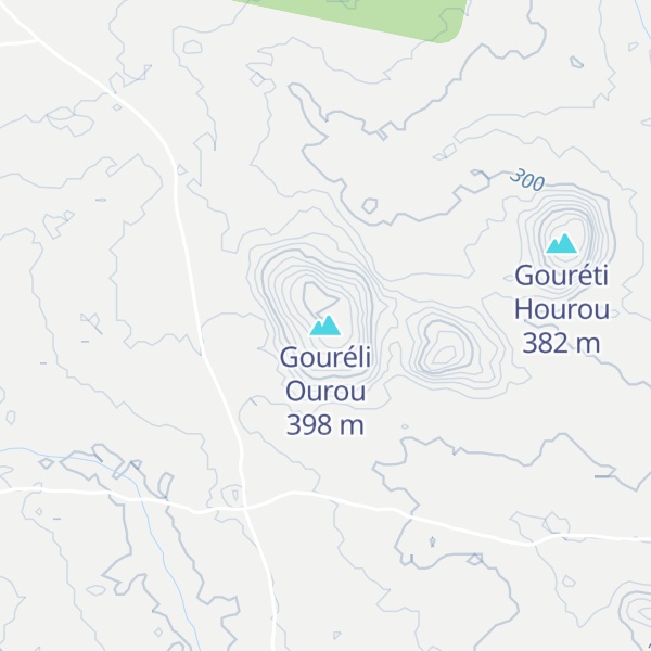 Map of Gouréli Ourou