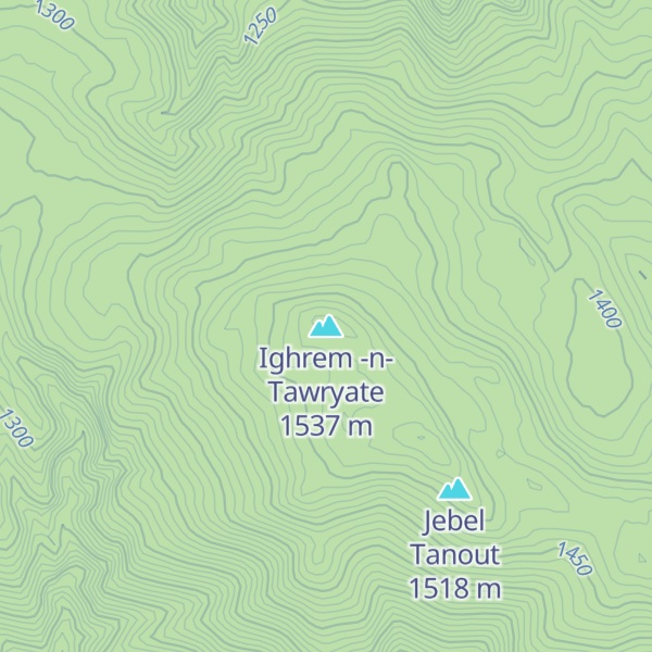 Map of Ighrem -n- Tawryate
