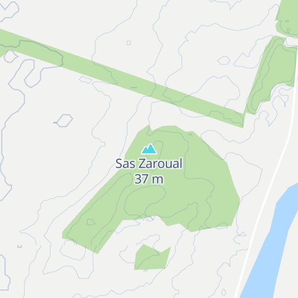 Map of Sas Zaroual