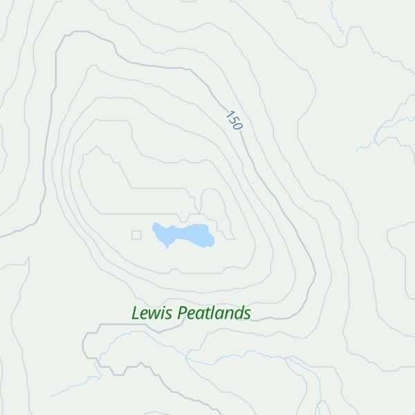 Map of Beinn nan Surrag