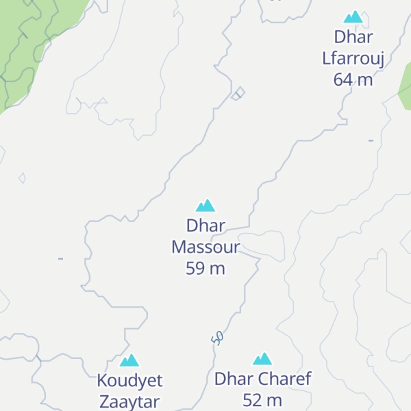 Map of Dhar Massour