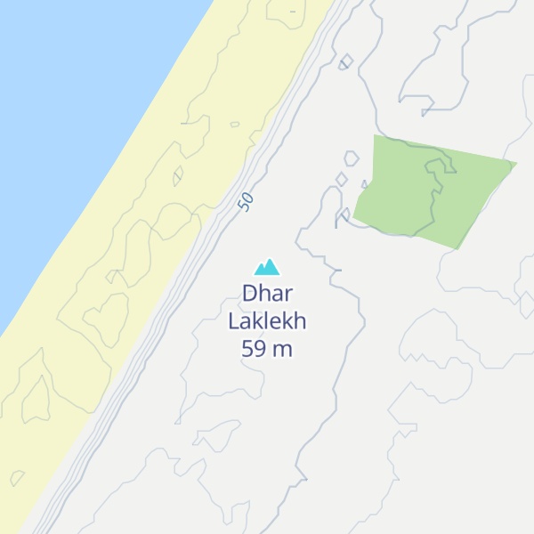 Map of Dhar Laklekh