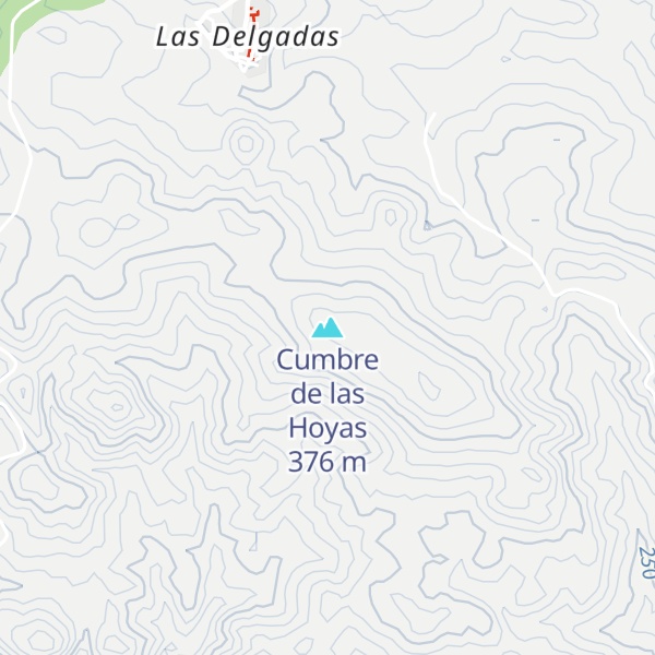 Map of Cumbre de las Hoyas